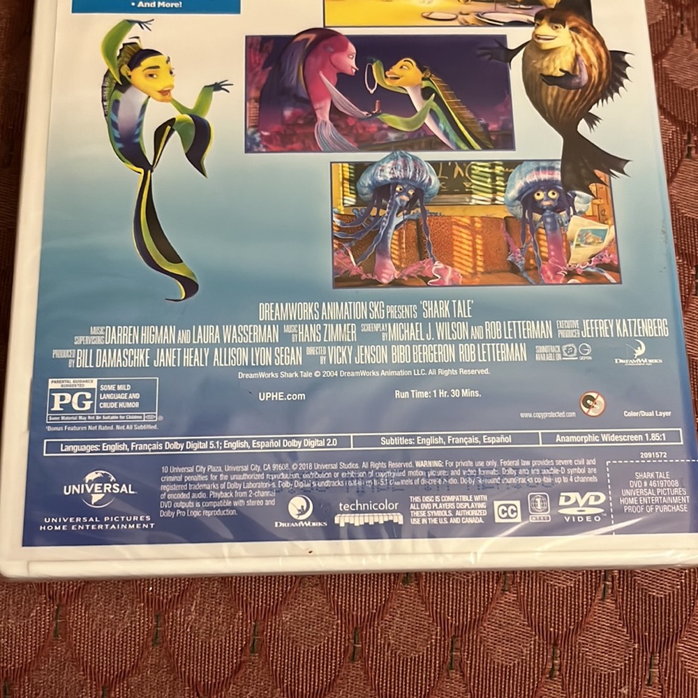 Shark Tale DVD - Picture 3 of 4